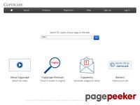 Copyscape Plagiarism Checker - Duplicate Content Detection ...