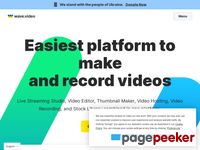 Wave.video — Easily Edit, Record, Multi-Stream &amp; Host Videos | Wave.video