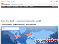 World Clock — current time around the world